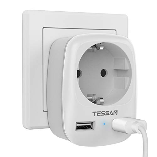 Tessan Steckdose Mit Usb Anschluss