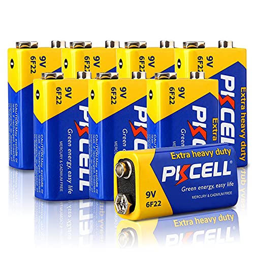 Pkcell 9 Volt Blockbatterie