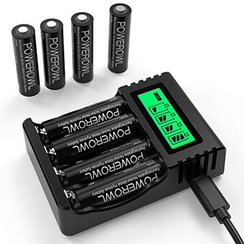 Powerowl Aufladbare Batterien